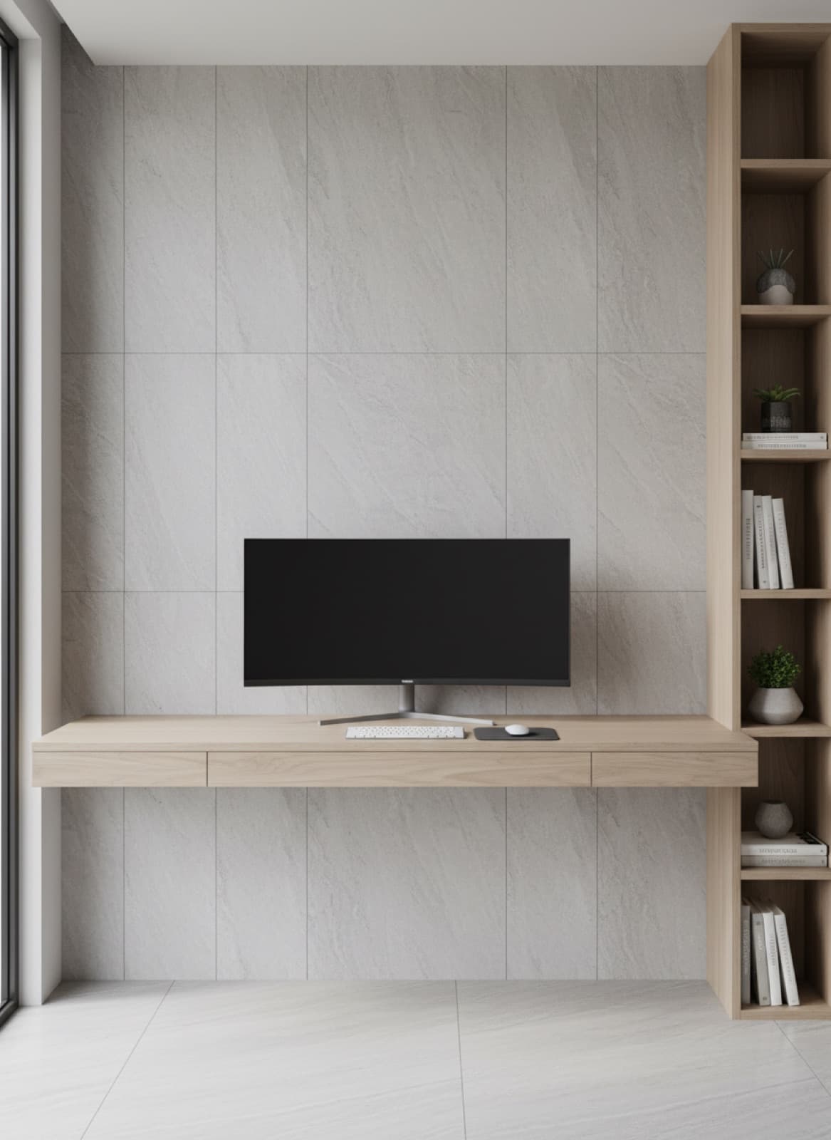 Büro & Homeoffice aus Kalkstein, weitere Visualisierung
