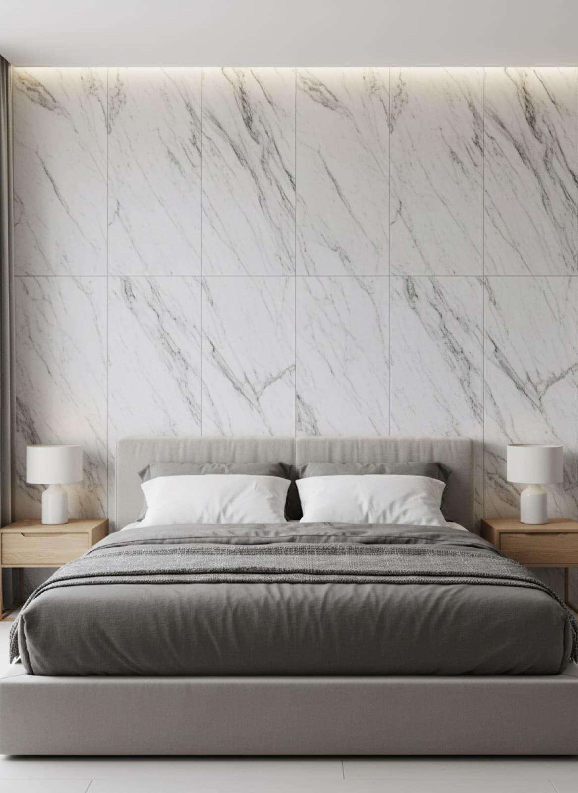Schlafzimmer aus Marmor, weitere Visualisierung