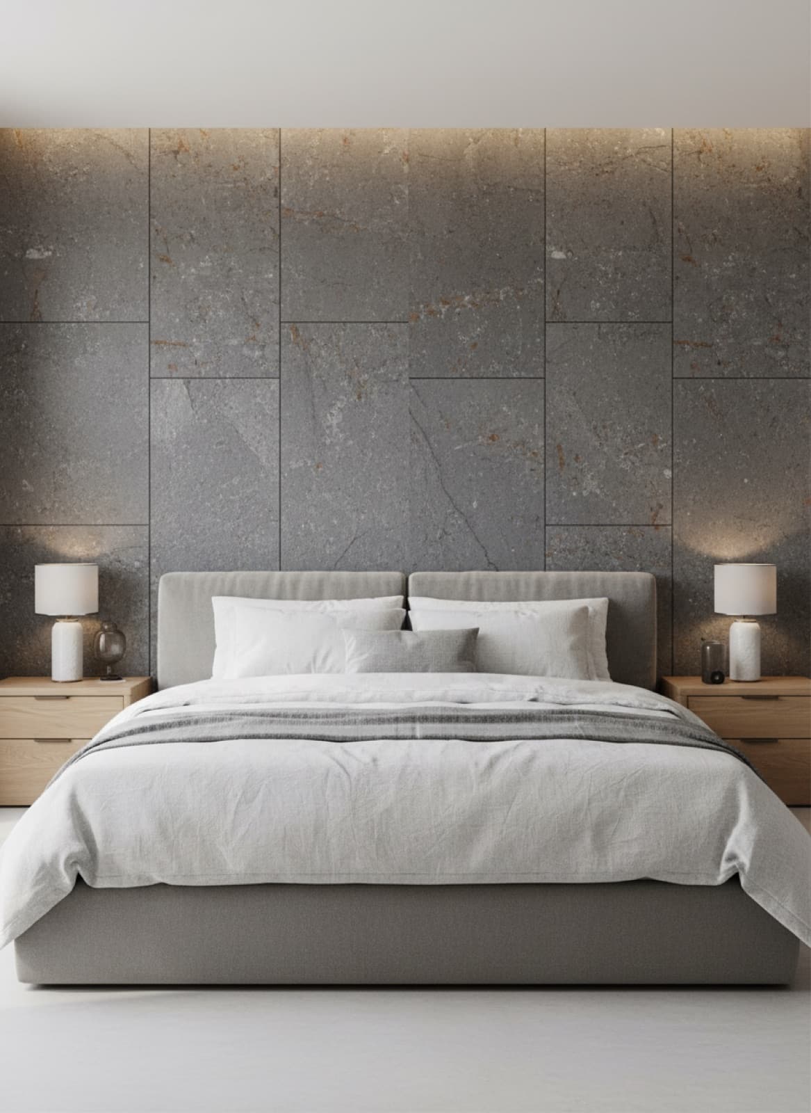 Schlafzimmer aus Quarzit