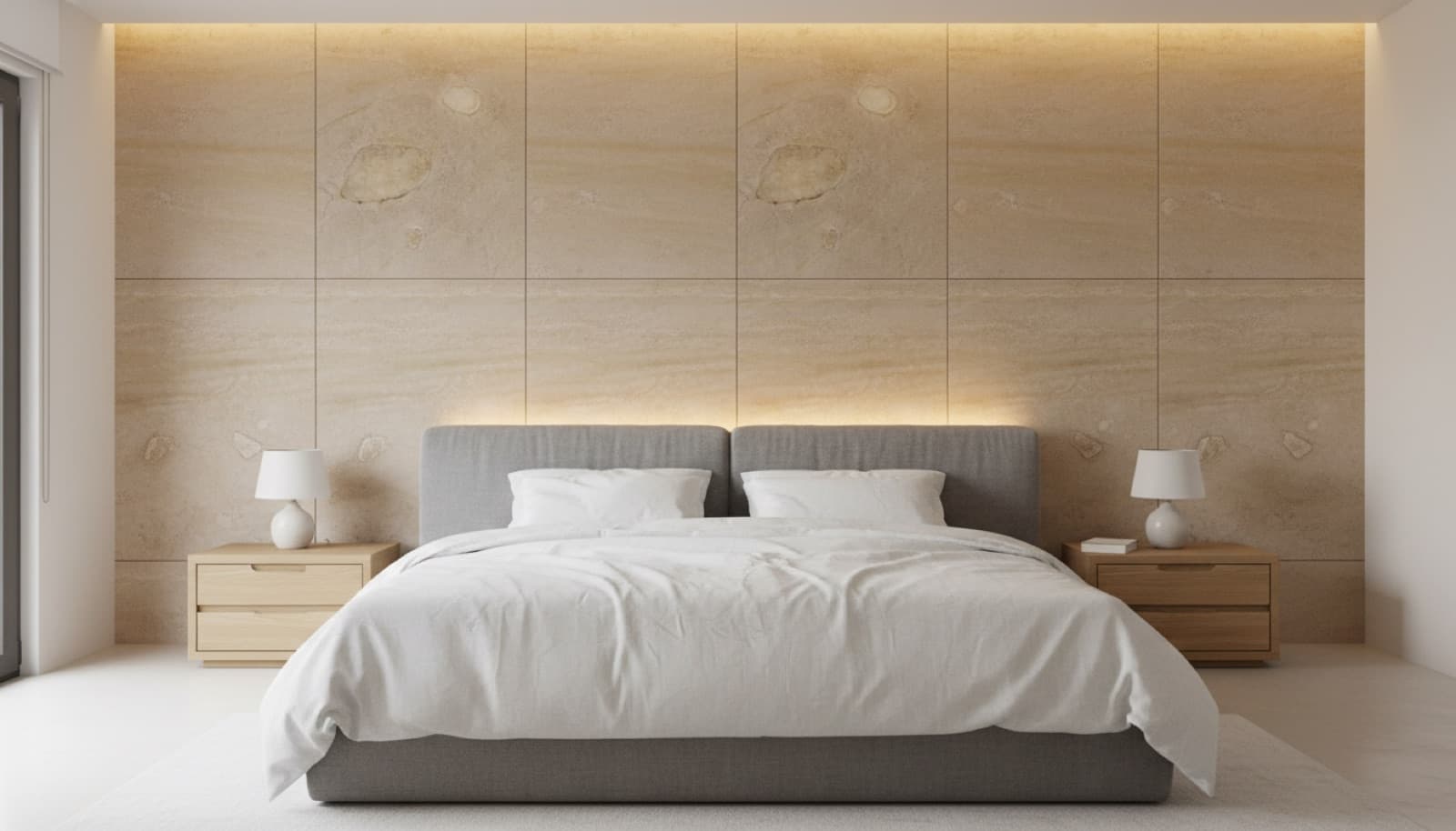 Schlafzimmer aus Sandstein