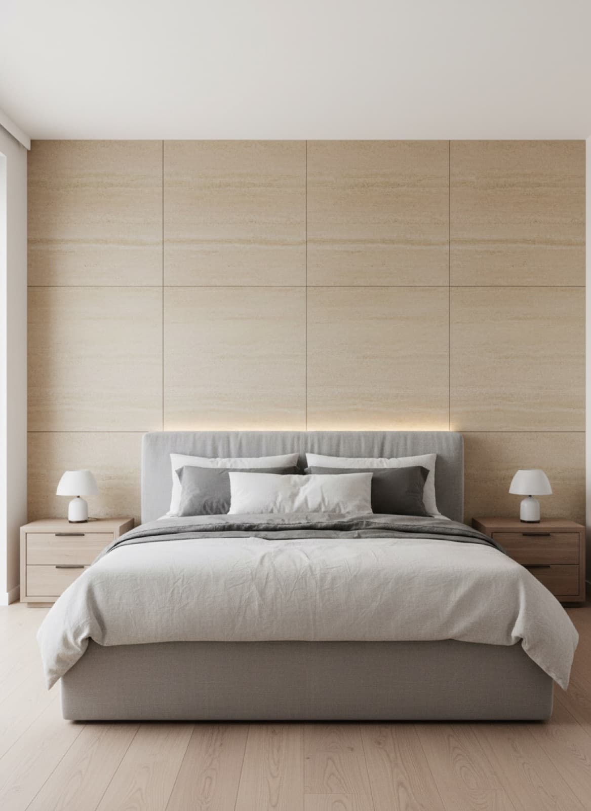 Schlafzimmer aus Sandstein, weitere Visualisierung