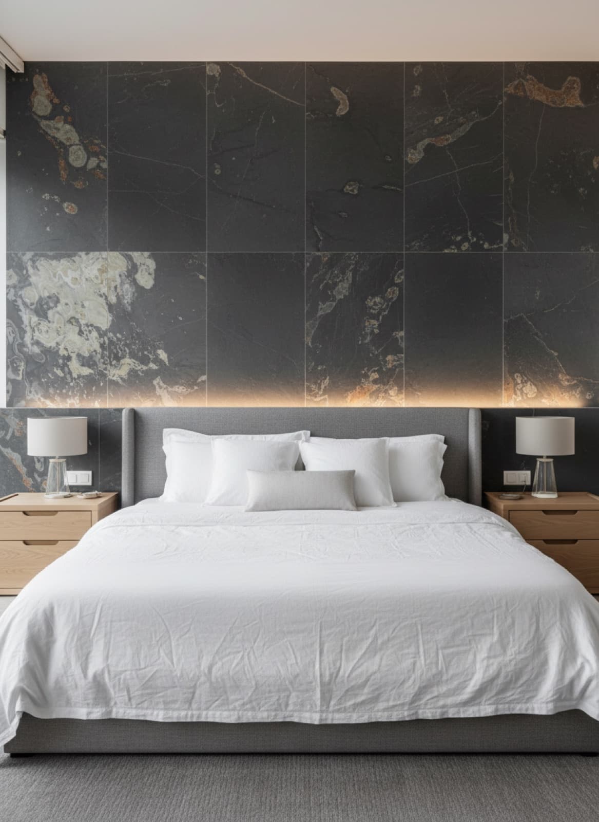 Schlafzimmer aus Schiefer, weitere Visualisierung