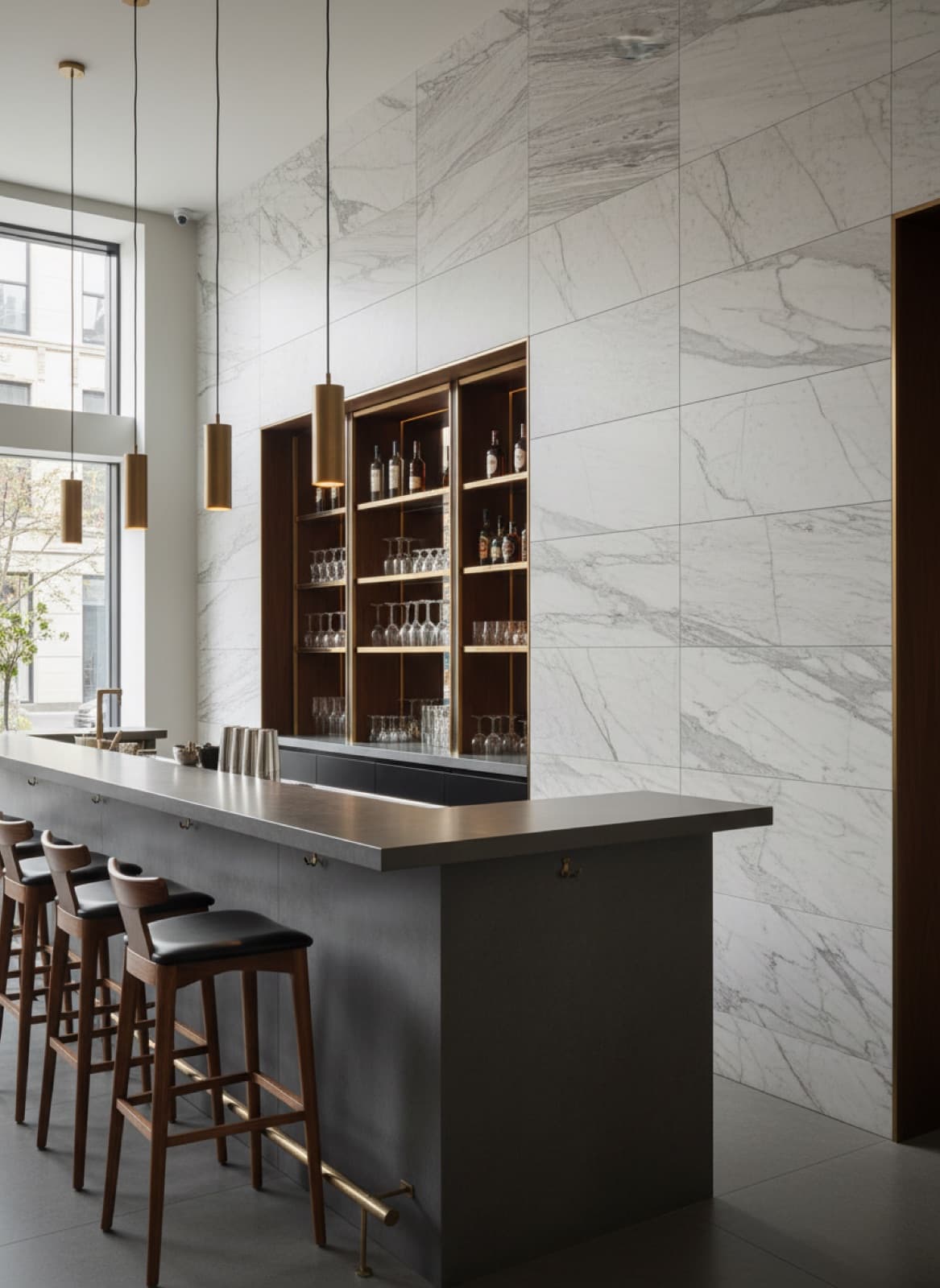 Theke & Gastronomie aus Marmor, weitere Visualisierung