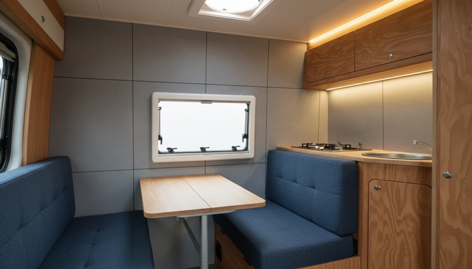 Wohnmobil & Camper in Betonoptik