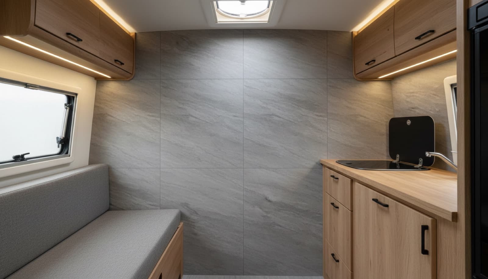 Wohnmobil & Camper aus Kalkstein, Visualisierung