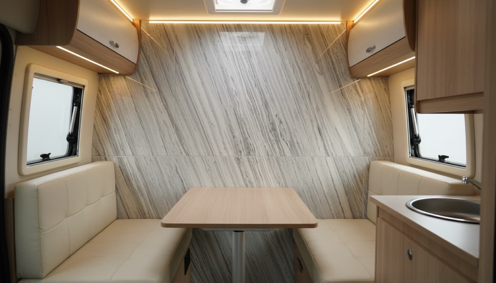 Wohnmobil & Camper aus Marmor, Visualisierung