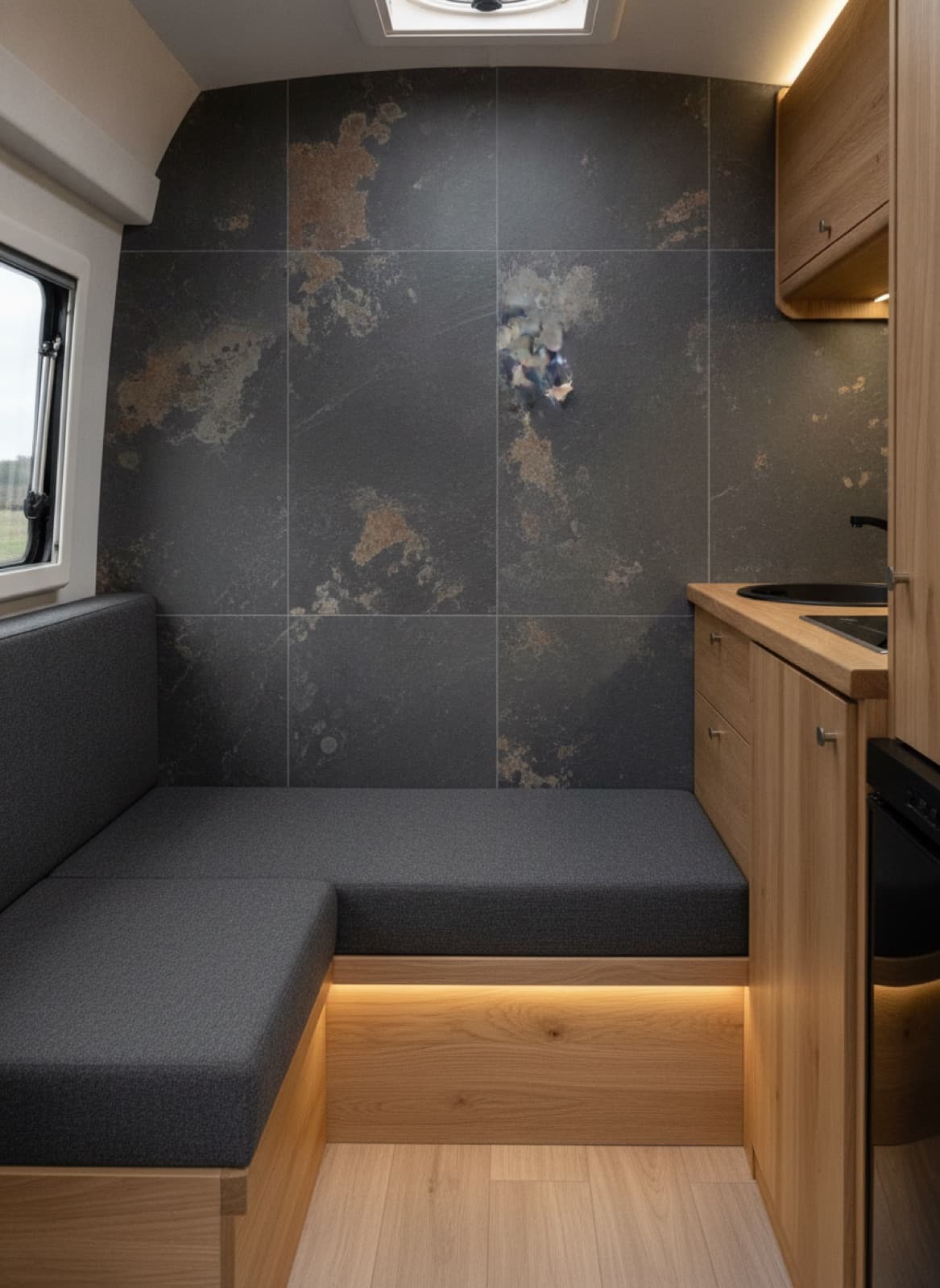Wohnmobil & Camper aus Schiefer, weitere Visualisierung