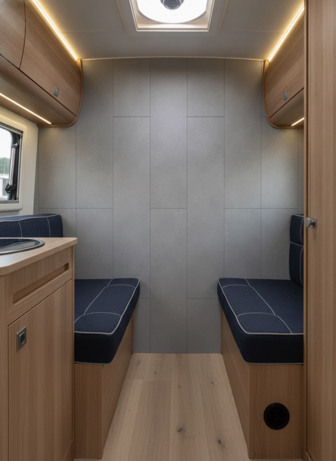 Wohnmobil & Camper in Betonoptik, weitere Visualisierung