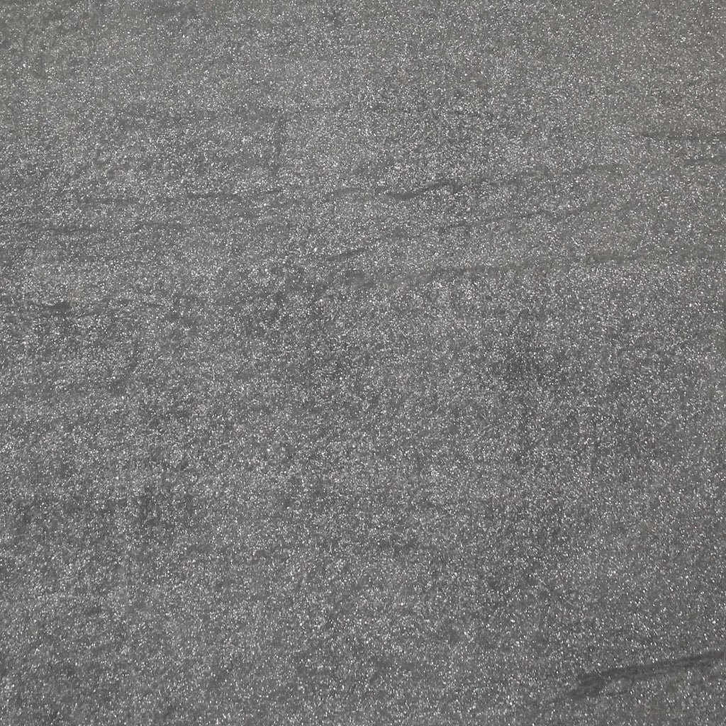 Schwarz Schimmer – Echtsteinfurnier Quarzit & Glimmer