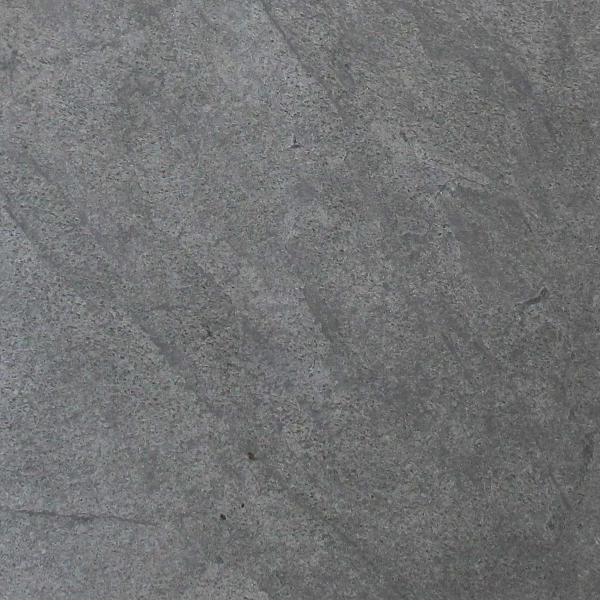 Silber Grau – Echtsteinfurnier Quarzit & Glimmer